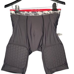 Mcdavid Hex Compression Shorts with Padding Large